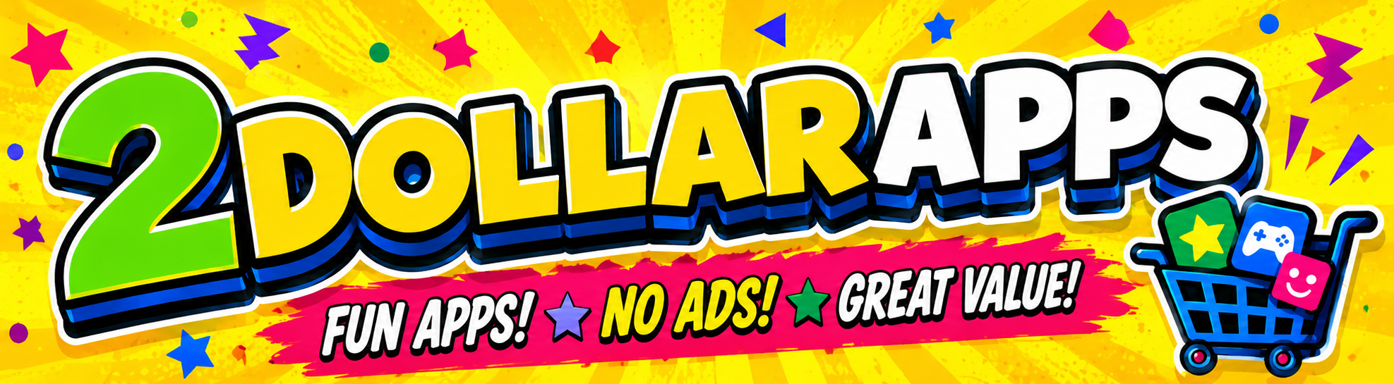 2DollarApps - Fun Apps, No Ads, Great Value!