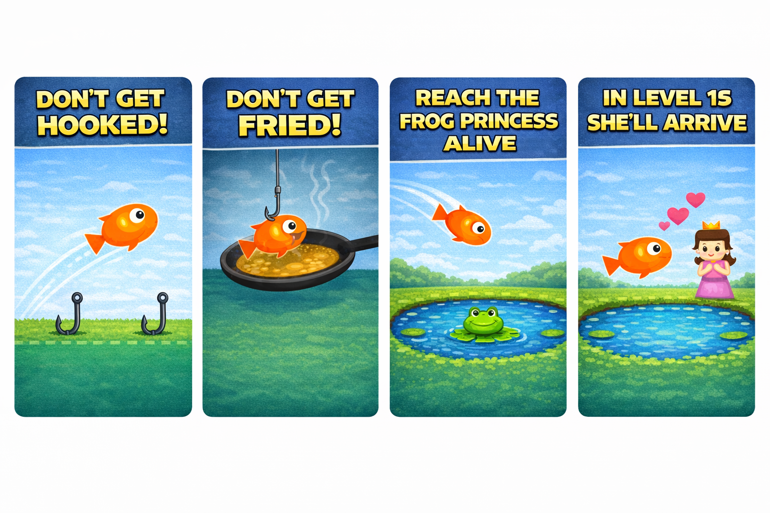 Fish Hop n Flop game banner