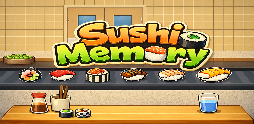 Sushi Memory game banner